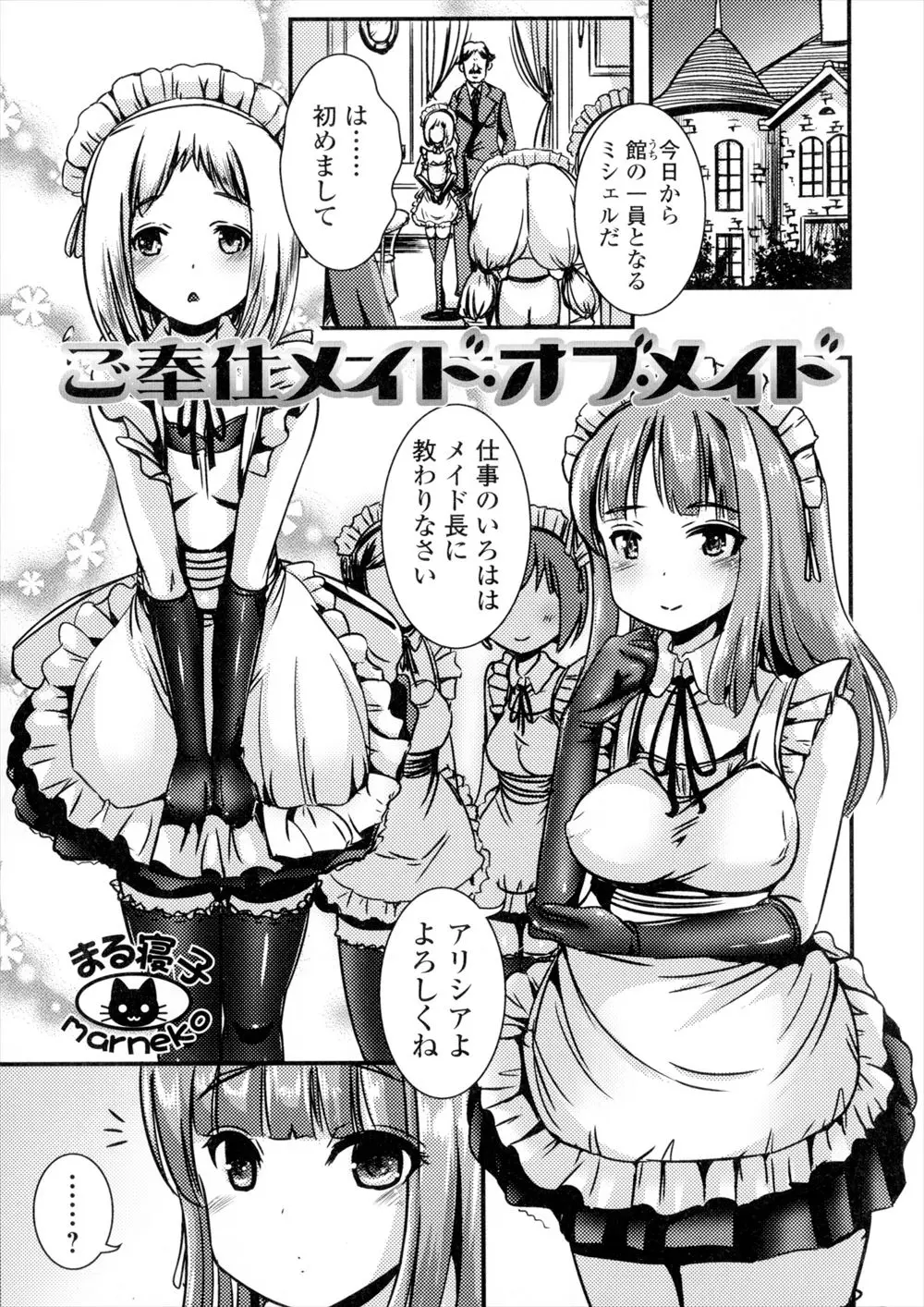 新人メイドがメイド長のパンツをクンカクンカしているところを見つかるが、この新人メイド、実は男の娘で自分より立派な巨根を持つふたなりメイド長におしおきされるｗｗｗｗｗｗ